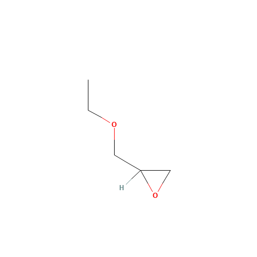 ETHYL GLYCIDYL ETHER (CAS: 4016-11-9) - Chemical Structure and Molecular Formula 