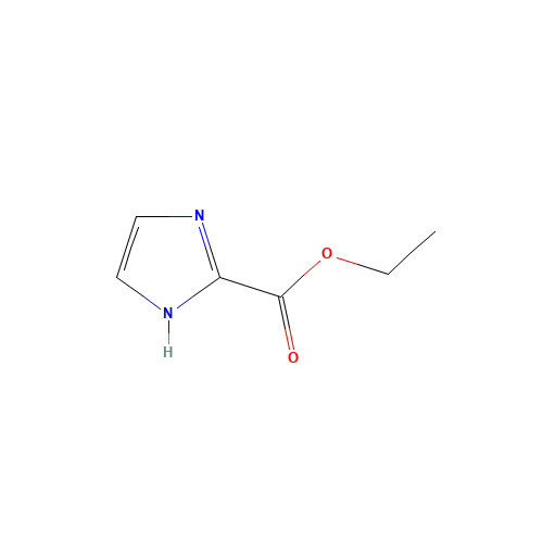 ETHYL IMIDAZOLE-2-CARBOXYLATE (CAS: 33543-78-1) - Chemical Structure and Molecular Formula 