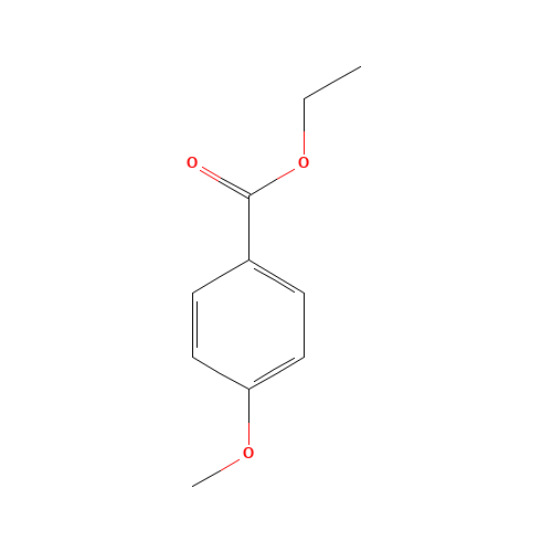 Ethyl 4-methoxybenzoate (CAS: 94-30-4) - Chemical Structure and Molecular Formula 