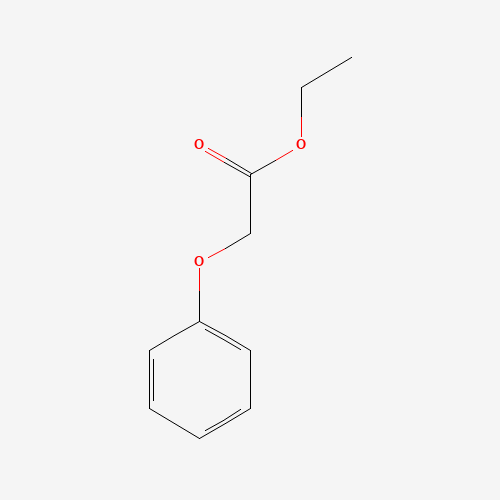 Ethyl phenoxyacetate (CAS: 2555-49-9) - Chemical Structure and Molecular Formula 