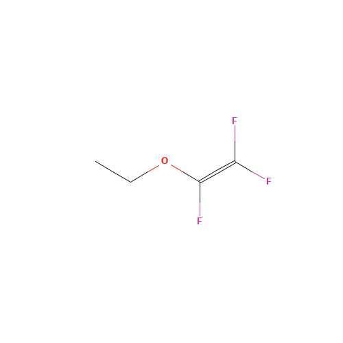 ETHYL TRIFLUOROVINYL ETHER (CAS: 1763-27-5) - Chemical Structure and Molecular Formula 