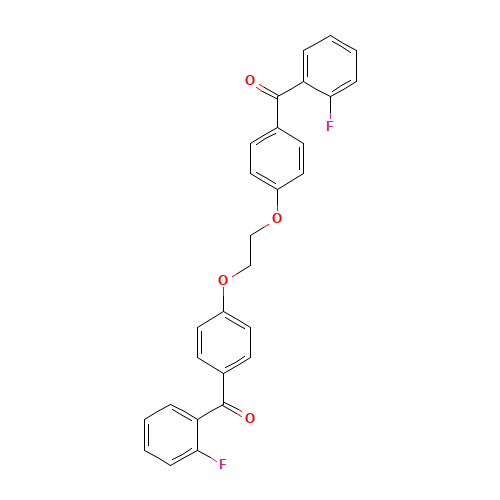 ETHYLENE GLYCOL BIS[4-(2-FLUOROBENZOYL)PHENYL] ETHER (CAS: 216144-24-0) - Related Chemical Product