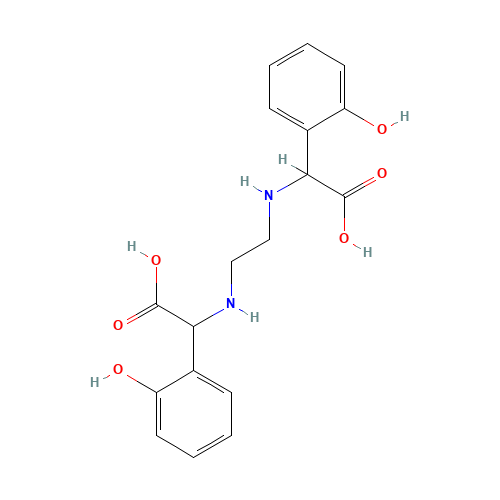 Ethylenediamine-N,N'-bis((2-hydroxyphenyl)acetic acid) (CAS: 1170-02-1) - Related Chemical Product