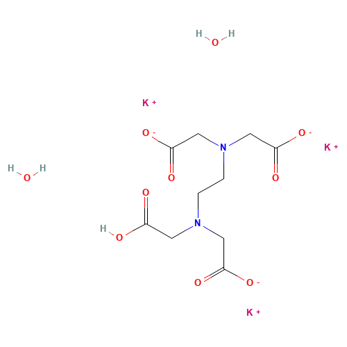 ETHYLENEDIAMINETETRAACETIC ACID TRIPOTASSIUM SALT DIHYDRATE (CAS: 65501-24-8) - Related Chemical Product