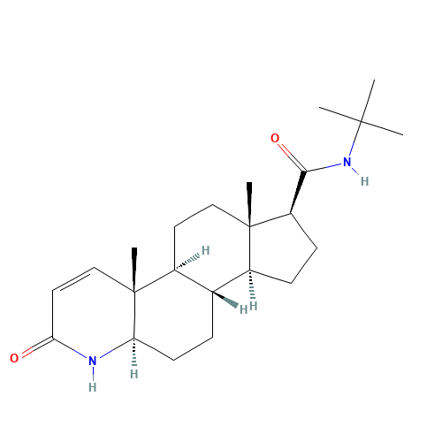 Finasteride (CAS: 98319-26-7) - Chemical Structure and Molecular Formula 