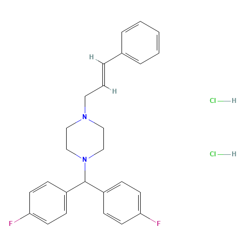 Flunarizine dihydrochloride (CAS: 30484-77-6) - Related Chemical Product