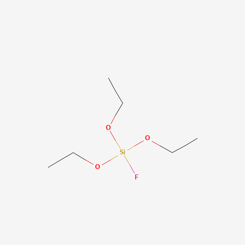TRIETHOXYFLUOROSILANE (CAS: 358-60-1) - Chemical Structure and Molecular Formula 
