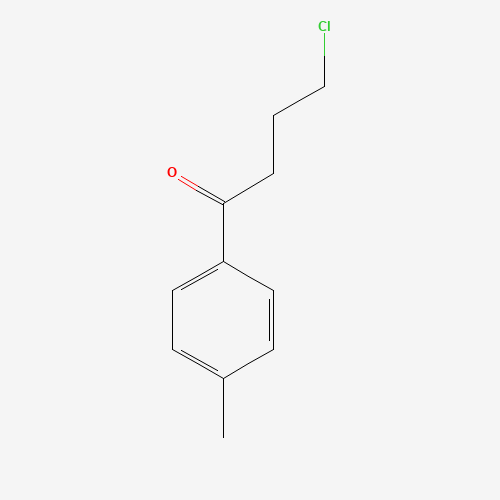 4-CHLORO-4'-METHYLBUTYROPHENONE (CAS: 38425-26-2) - Chemical Structure and Molecular Formula 