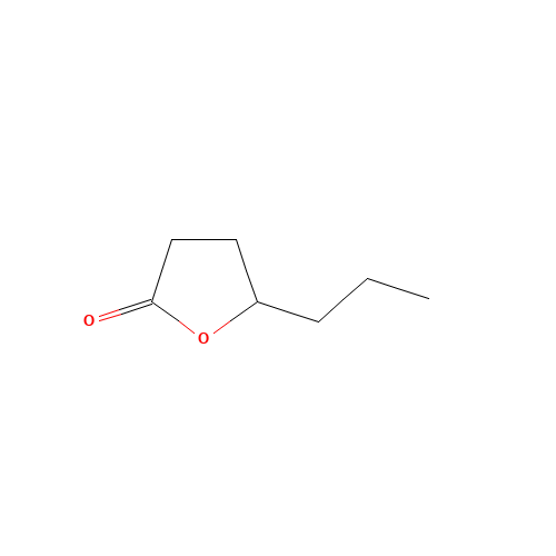 4-Heptanolide (CAS: 105-21-5) - Chemical Structure and Molecular Formula 