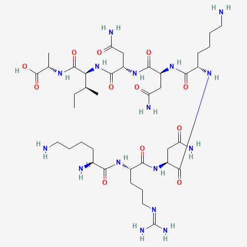 H-LYS-ARG-ASN-LYS-ASN-ASN-ILE-ALA-OH (CAS: 81117-26-2) - Related Chemical Product