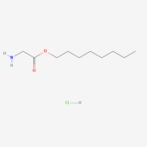 GLYCINE N-OCTYL ESTER HYDROCHLORIDE (CAS: 39540-30-2) - Chemical Structure and Molecular Formula 