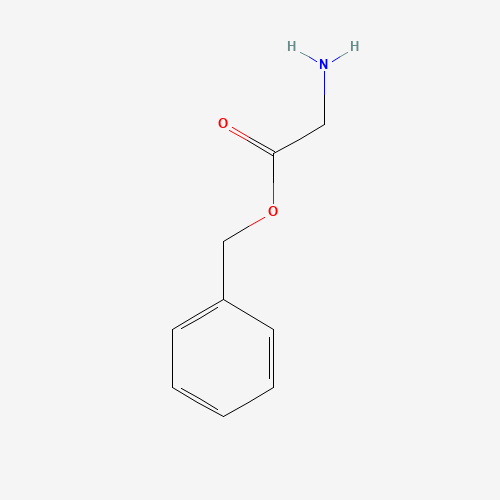 GLYCINE BENZYL ESTER HYDROCHLORIDE (CAS: 1738-68-7) - Chemical Structure and Molecular Formula 