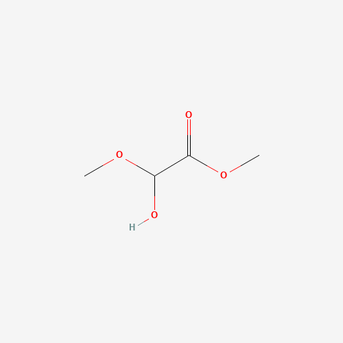 Methyl 2-hydroxy-2-methoxyacetate (CAS: 19757-97-2) - Chemical Structure and Molecular Formula 