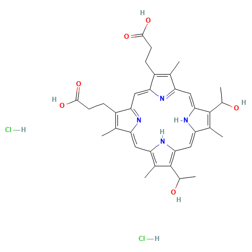HEMATOPORPHYRIN DIHYDROCHLORIDE (CAS: 17696-69-4) - Related Chemical Product