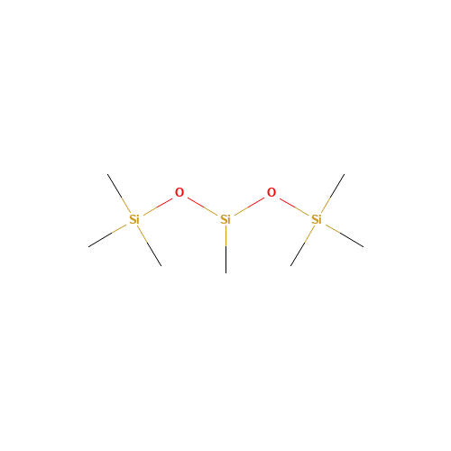 Bis(trimethylsiloxy)methylsilane (CAS: 1873-88-7) - Chemical Structure and Molecular Formula 