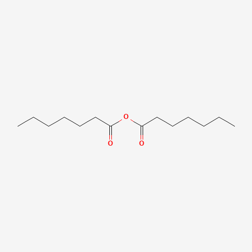 HEPTANOIC ANHYDRIDE (CAS: 626-27-7) - Chemical Structure and Molecular Formula 