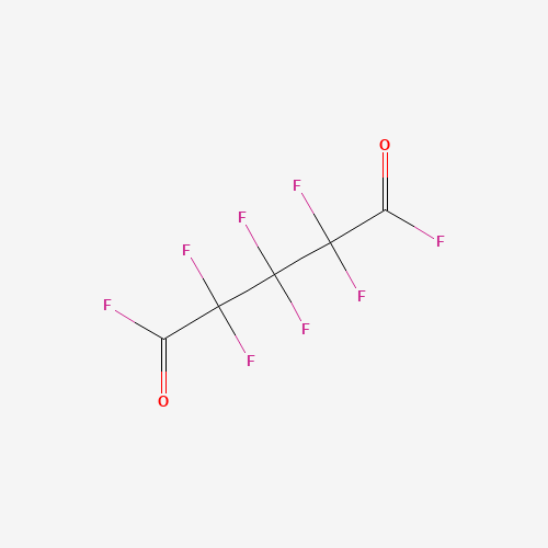 HEXAFLUOROGLUTARYL FLUORIDE (CAS: 678-78-4) - Chemical Structure and Molecular Formula 