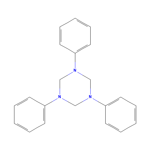 HEXAHYDRO-1,3,5-TRIPHENYL-1,3,5-TRIAZINE (CAS: 91-78-1) - Related Chemical Product