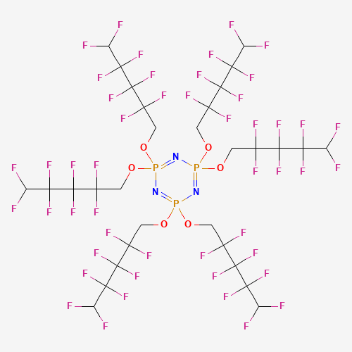 HEXAKIS(1H,1H,5H-OCTAFLUOROPENTOXY)PHOSPHAZINE (CAS: 16059-16-8) - Related Chemical Product