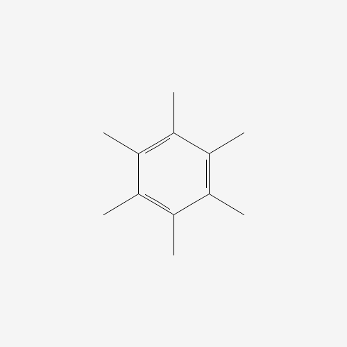 HEXAMETHYLBENZENE (CAS: 87-85-4) - Chemical Structure and Molecular Formula 
