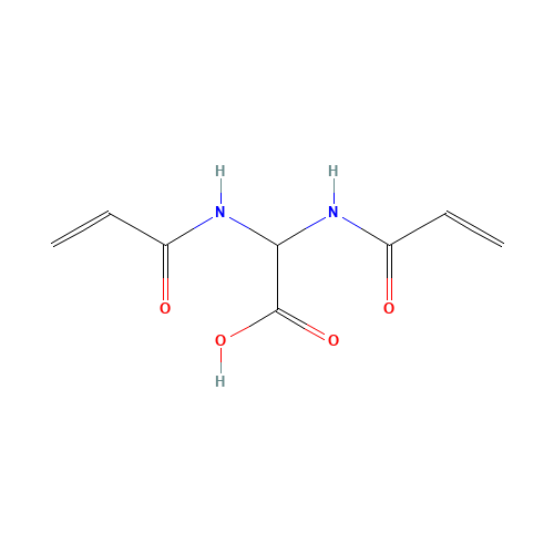 2,2-bis(prop-2-enoylamino)acetic acid (CAS: 4387-85-3) - Related Chemical Product