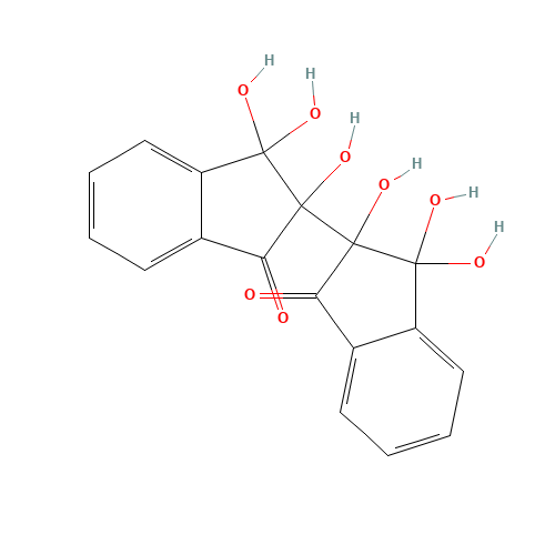 HYDRINDANTIN (CAS: 5950-69-6) - Chemical Structure and Molecular Formula 