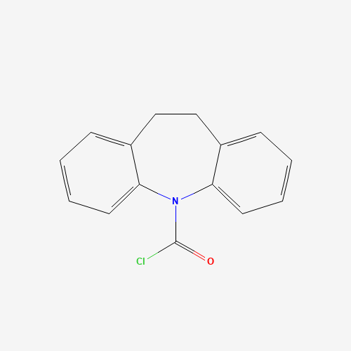 Iminodibenzylcarbonyl chloride (CAS: 33948-19-5) - Chemical Structure and Molecular Formula 