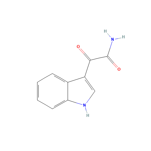 INDOLE-3-GLYOXYLAMIDE (CAS: 5548-10-7) - Related Chemical Product