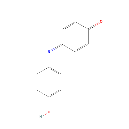 INDOPHENOL (CAS: 500-85-6) - Chemical Structure and Molecular Formula 