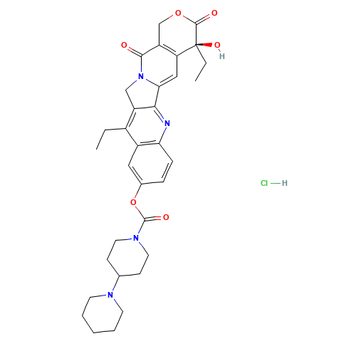 Irinotecan hydrochloride (CAS: 100286-90-6) - Related Chemical Product