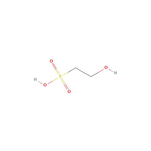 2-Hydroxyethanesulphonic acid (CAS: 107-36-8) - Chemical Structure and Molecular Formula 