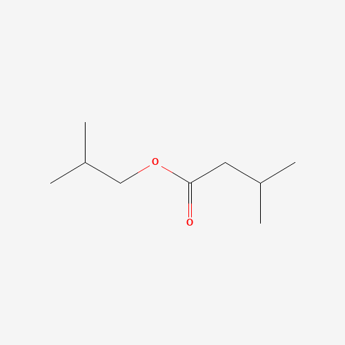 Isobutyl isovalerate (CAS: 589-59-3) - Chemical Structure and Molecular Formula 