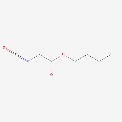 N-BUTYL ISOCYANATOACETATE (CAS: 17046-22-9) - Chemical Structure and Molecular Formula 