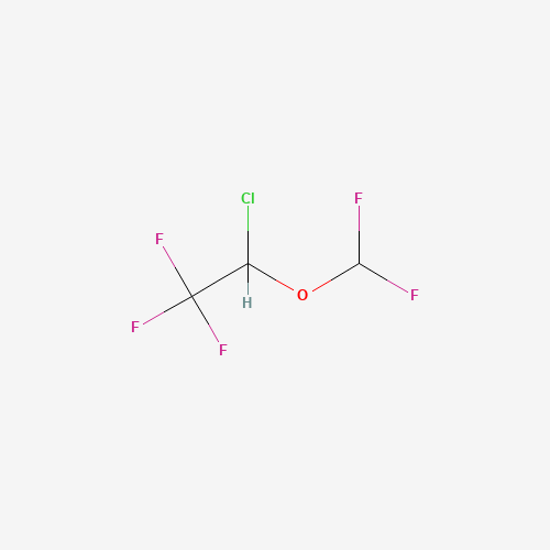 Isoflurane (CAS: 26675-46-7) - Chemical Structure and Molecular Formula 