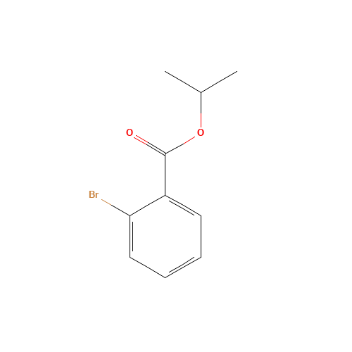 ISOPROPYL 2-BROMOBENZOATE (CAS: 59247-52-8) - Chemical Structure and Molecular Formula 