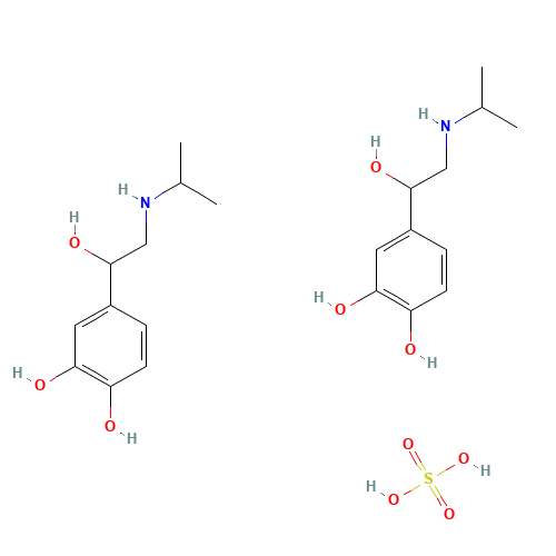 Isoprenaline sulphate (CAS: 299-95-6) - Related Chemical Product