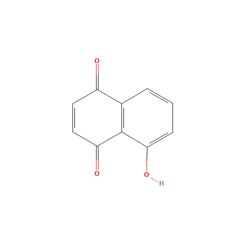 5-Hydroxy-1,4-naphthalenedione (CAS: 481-39-0) - Related Chemical Product
