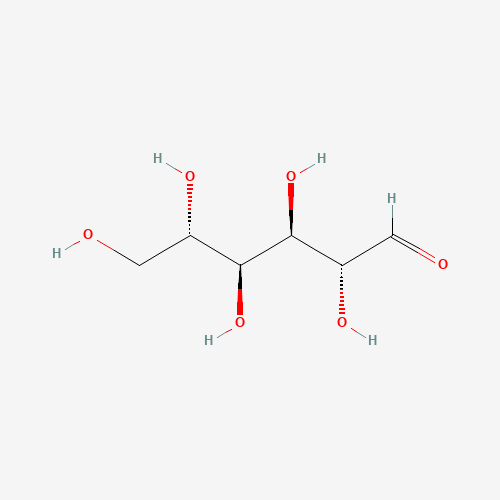 L-(-)-MANNOSE (CAS: 10030-80-5) - Chemical Structure and Molecular Formula 