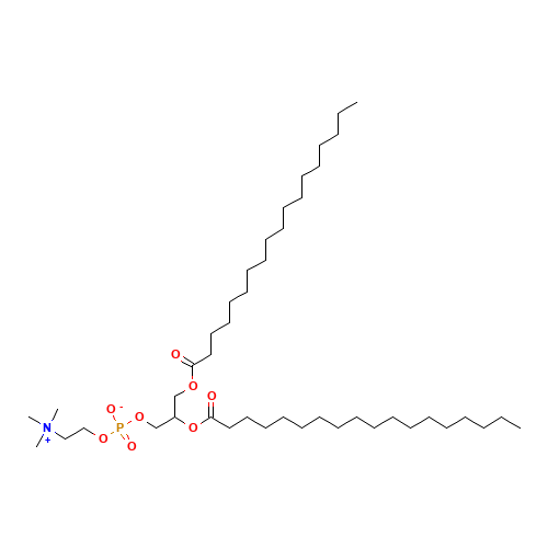 Lecithindistearoyl (CAS: 4539-70-2) - Chemical Structure and Molecular Formula 