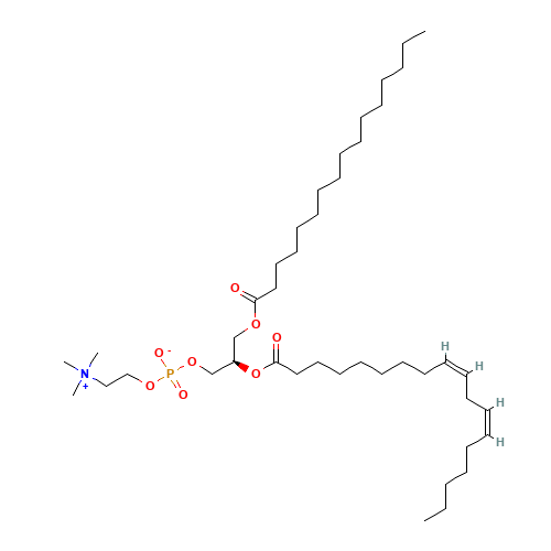 Lecithin (CAS: 8002-43-5) - Chemical Structure and Molecular Formula 