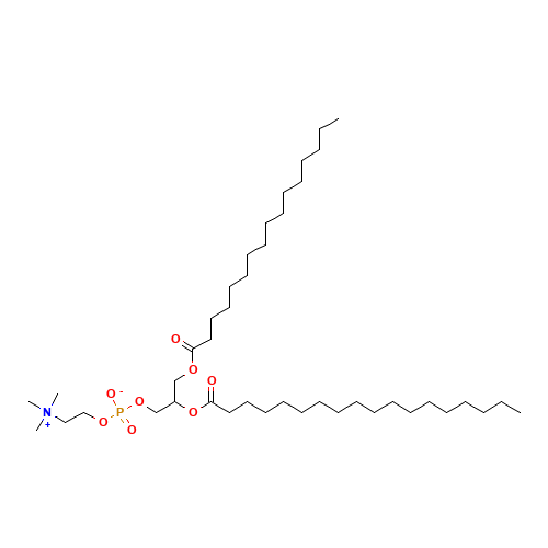 Lecithin Hydrogenated (CAS: 92128-87-5) - Chemical Structure and Molecular Formula 