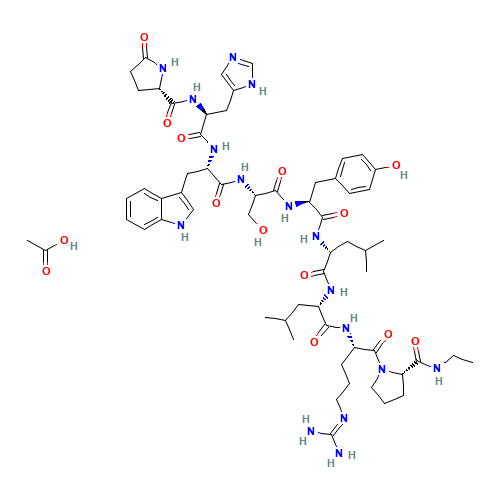 Leuprorelin acetate (CAS: 74381-53-6) - Related Chemical Product