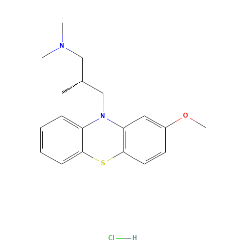 Levomepromazine hydrochloride (CAS: 1236-99-3) - Related Chemical Product