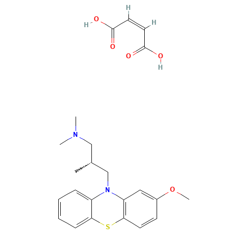 Levomepromazine maleate (CAS: 7104-38-3) - Related Chemical Product