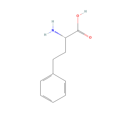 L-Homophenylalanine (CAS: 943-73-7) - Chemical Structure and Molecular Formula 