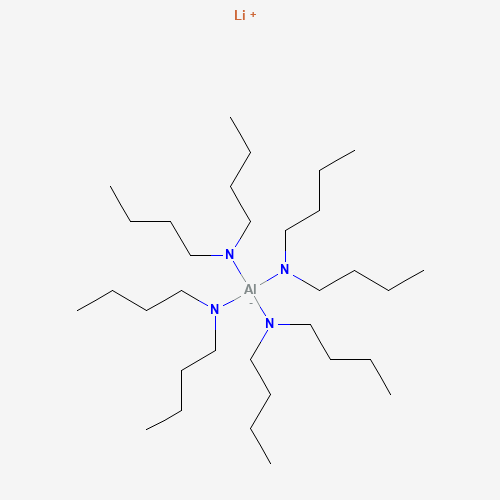 LITHIUM ALUMINIUM DI-N-BUTYLAMIDE (CAS: 15405-86-4) - Chemical Structure and Molecular Formula 
