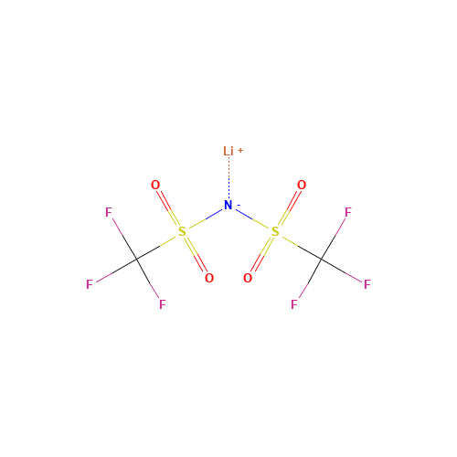 Lithium bis(trifluoromethanesulphonyl)imide (CAS: 90076-65-6) - Related Chemical Product