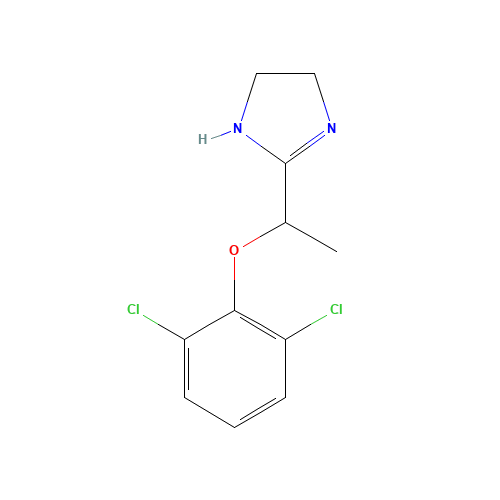 Lofexidine (CAS: 31036-80-3) - Chemical Structure and Molecular Formula 