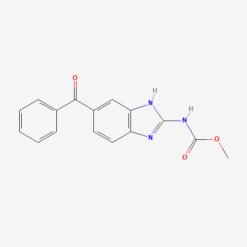 Mebendazole (CAS: 31431-39-7) - Chemical Structure and Molecular Formula 