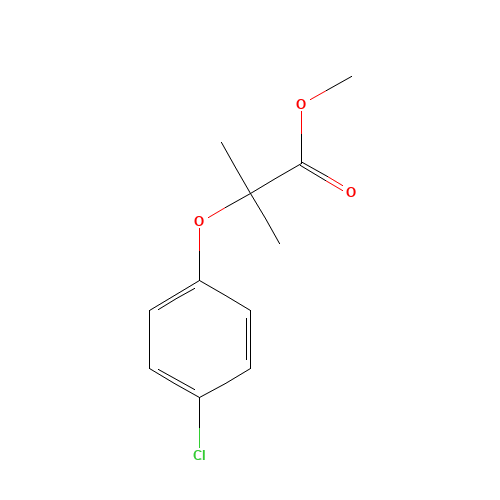 METHYL 2-(4-CHLOROPHENOXY)-2-METHYLPROPANOATE (CAS: 55162-41-9) - Related Chemical Product